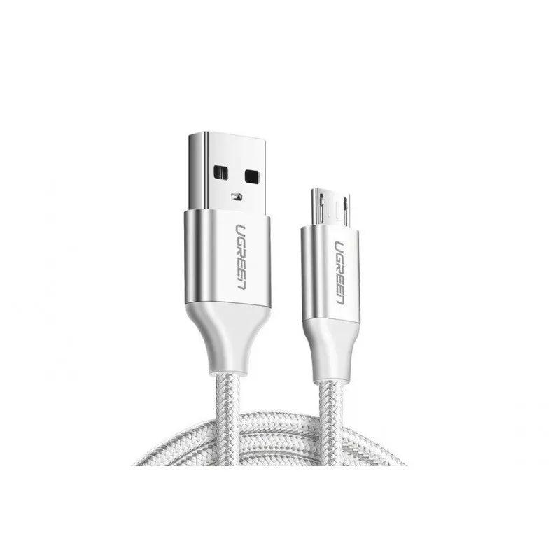 UGREEN USB 2.0 A to Micro USB Cable - 2m Nickel Plating