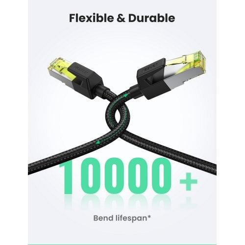 UGREEN CAT 7 Ethernet Cable 0.5M – Shielded, 10Gbps
