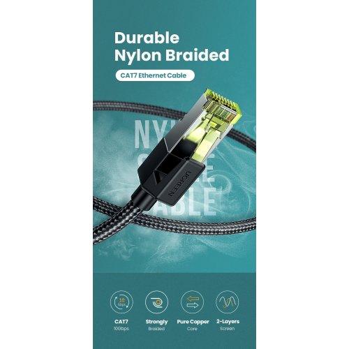 UGREEN CAT7 Shielded Cable with Braided Modular 5m