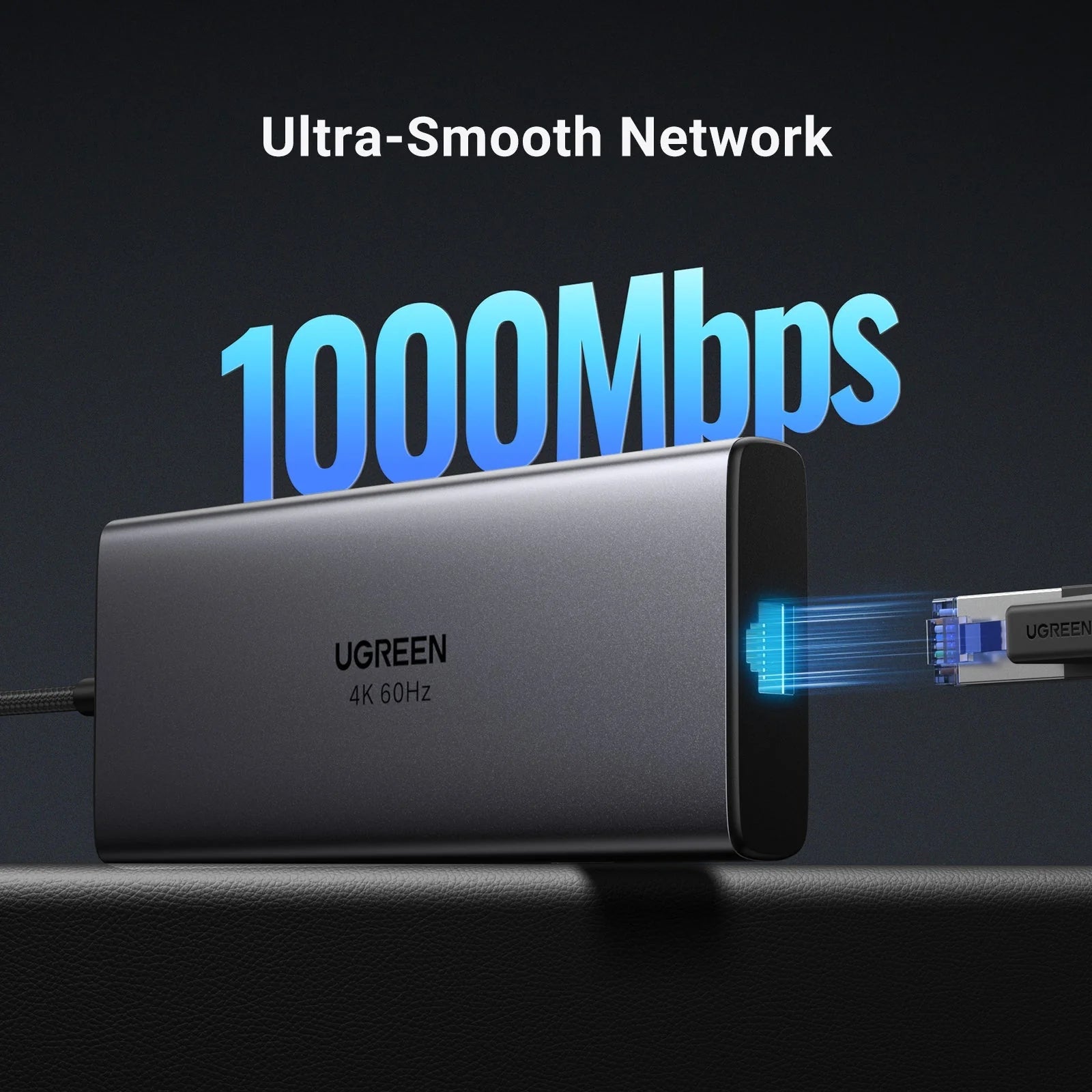 UGREEN 10-in-1 USB-C Hub with Dual HDMI, PD, LAN & SD Reader
