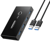 UGREEN USB 3.0 4-Port Switch with 2 USB Cables