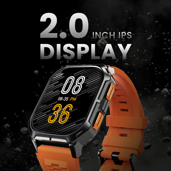 HiFuture's Ultra3 Smartwatch with 2.0 IPS Display Wireless Calling IP68 Waterproof