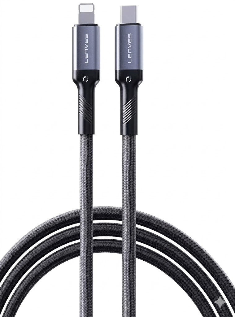 Lenyes LC509 TC-I USB-C to Lightning Cable – Fast & Braided