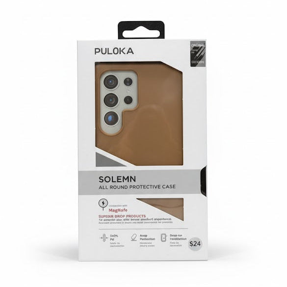 PULOKA SOLEMN All Round  Protective Case S25 Ultra (MagSafe Compatible)