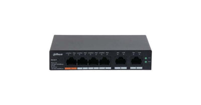 Dahua CS4006-4GT-60 6-Port Cloud Managed Desktop Gigabit Switch with 4-Port PoE