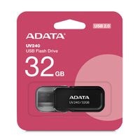 ADATA UV240 32GB USB 2.0 Flash Drive – Black