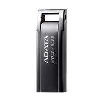 ADATA USB 64GB UR340 Bk 3.0 Interface 3.2 Gen 1 (Metal (Mirror Plane)) AROY-UR340-64GBK