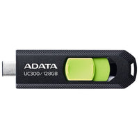 ADATA UC300 USB Flash Drive 128 GB USB Type-C 3.2 Gen 1 (3.1 Gen 1) Black, Green ACHO-UC300-128G-RBK/GN