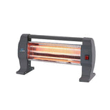 Home Electric 1200W Quartz Heater, 3 Heating Power Settings (400W/800W/1200W), 3 Tubes, Tip-Over Safety Switch, HK-1215