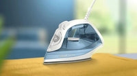 Philips 2000 Series 2000W Steam Iron, 25g/min Steam & 100g Boost, Non-Stick Soleplate, Drip-Stop, DST2010/20