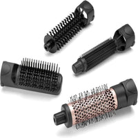 BaByliss 1200W 4-in-1 Air Styler, Ionic Frizz-Control, 4 Interchangeable Attachments, 3 Heat/Cool Settings, AS122SDE
