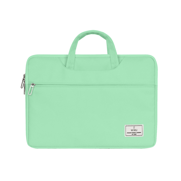 Wiwu vivi hand bag for 14" laptop - mint green