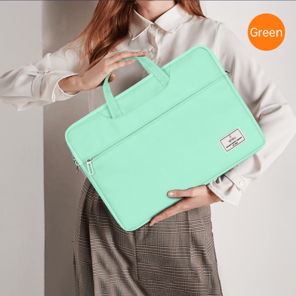 Wiwu vivi hand bag for 15.6" laptop - mint green