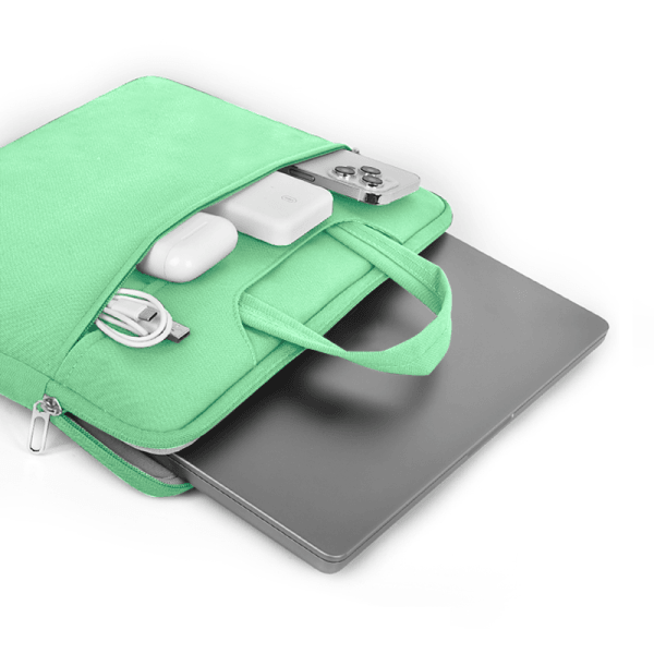 Wiwu vivi hand bag for 14" laptop - mint green