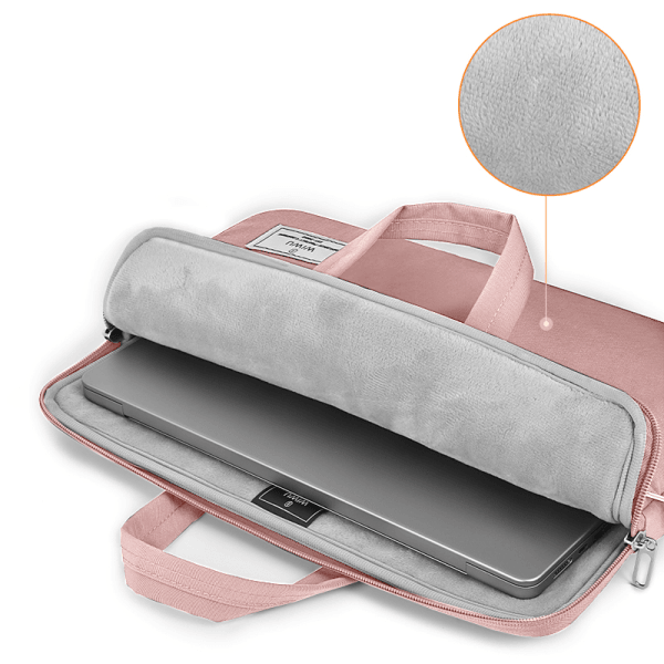 Wiwu vivi hand bag for 15.6" laptop - pink