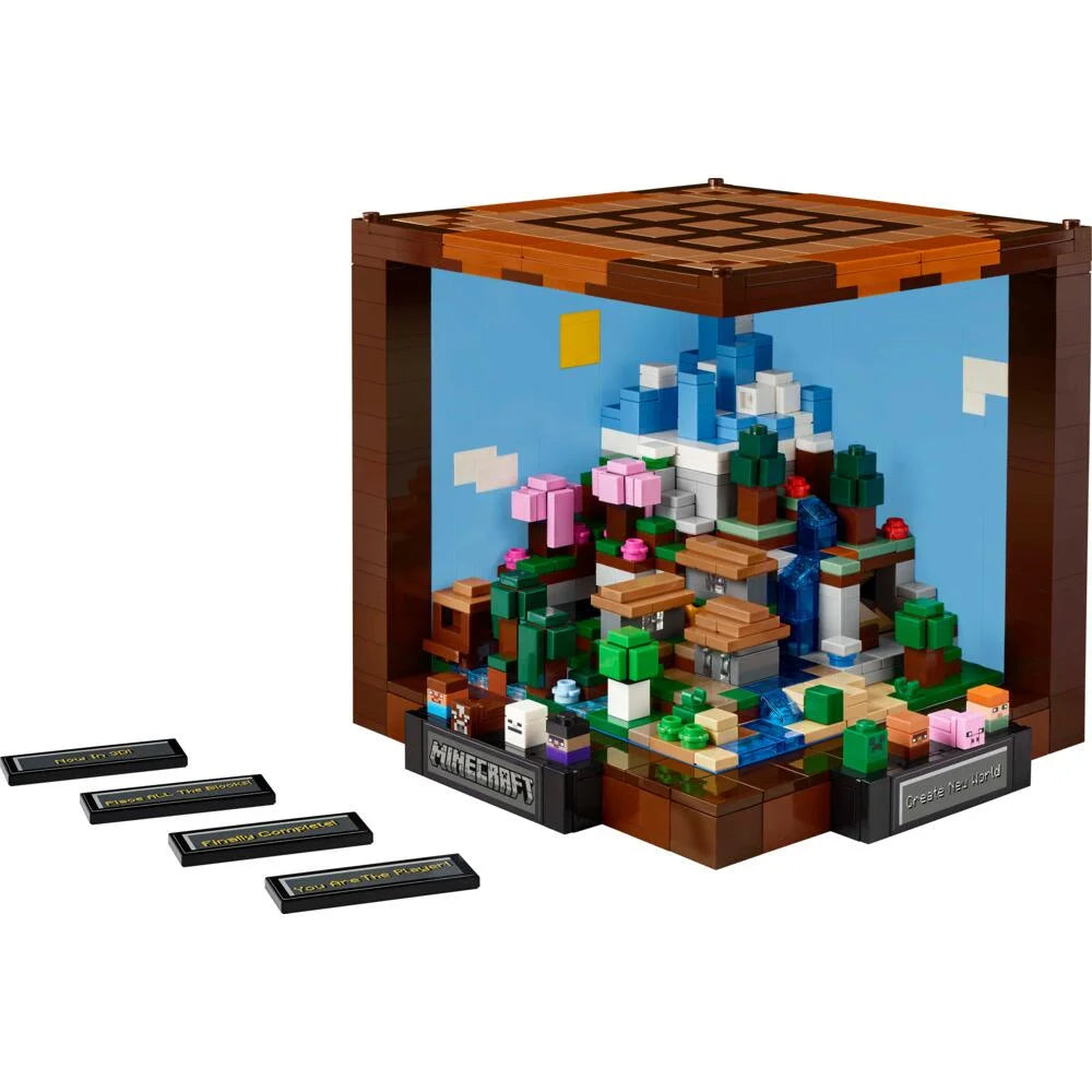 LEGO Minecraft The Crafting Table 21265 – Ages 18+
