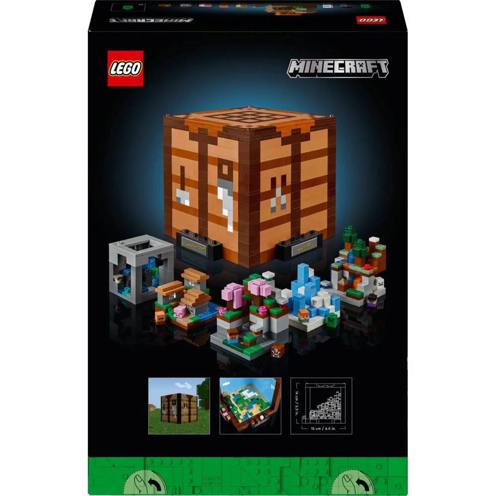 LEGO Minecraft The Crafting Table 21265 – Ages 18+