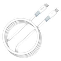 VIKUSHA USB-C to USB-C Fast Charging Cable – 66W, 1m – White