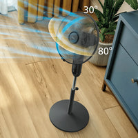 Philips 1000 Series Pedestal Fan, 45cm, 3 Speeds, Remote & Timer – CX1520/01
