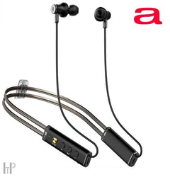 Aiwa ESTBTN-880 Wireless Neckband Headphones – ANC 28dB, HyperBass 13.6mm, IPX4, 15H Battery, Bluetooth 5.0