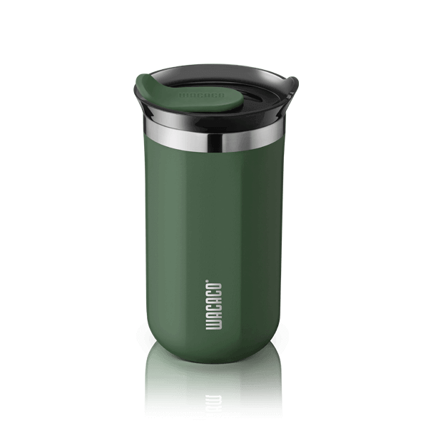 WACACO Octaroma Lungo Vacuum Insulated Travel Mug, 300ml/10oz, Leak-Proof Lid – Pomona Green