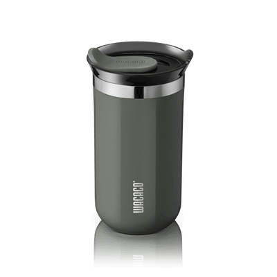 WACACO Octaroma Lungo Vacuum Insulated Travel Mug, 300ml/10oz, Leak-Proof Lid – Dim Grey