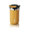 WACACO Octaroma Lungo Vacuum Insulated Travel Mug, 300ml/10oz, Leak-Proof Lid – Amber Yellow