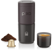 WACACO Pixapresso Electric Portable Espresso Maker, Self-Heating Coffee Machine for Ground Coffee & NS Capsules, 20 Bar – Dark Burgundy