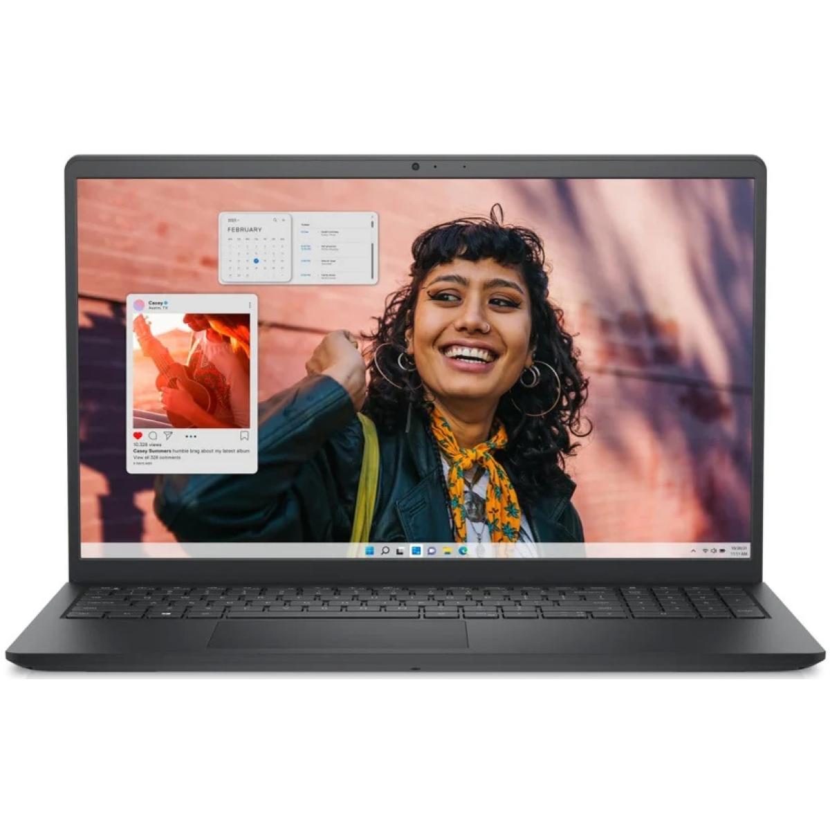 Dell Inspiron 15 3530 15.6" FHD WVA @120Hz, 13th Gen Intel Core i5-1334U, 8GB RAM DDR4, M.2 512GB PCIe NVMe, Intel UHD Graphics, Carbon Black Business Laptop