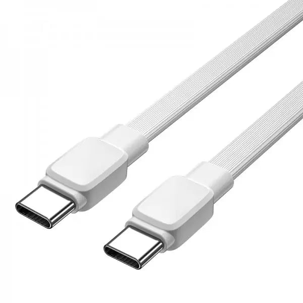 WiWU Bravo 60W PD Type-C to Type-C Flat Charging Cable 1m