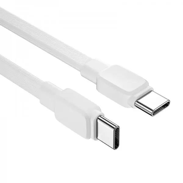 WiWU Bravo 60W PD Type-C to Type-C Flat Charging Cable 1m