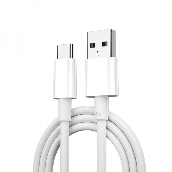 WIWU WI-C007 CLASSIC 100W USB TO TYPE-C CHARGING CABLE 1.2M - WHITE