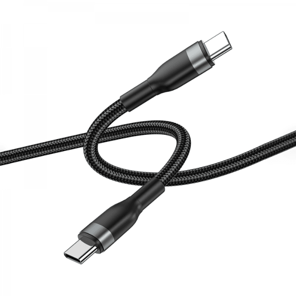 WIWU WI-C017 CONCISE 100W TYPE-C TO TYPE-C CHARGING CABLE 1.2M - GREY