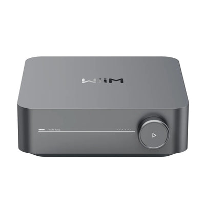 WiiM Amp Smart Streaming Amplifier, 60W per Channel at 8 Ohms, HDMI ARC - Space Grey