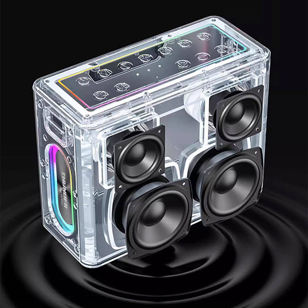 Wiwu Thunder Bluetooth Speaker and Karaoke Bluetooth Dual Microphone