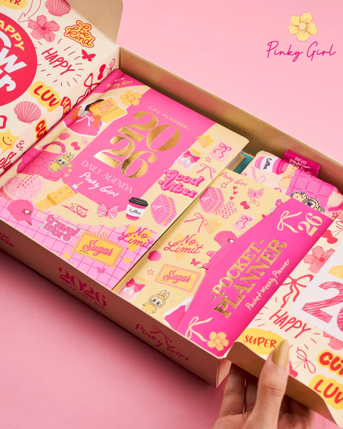 Agenda Gift Set 2026 - Pinky Girl - Pre Order