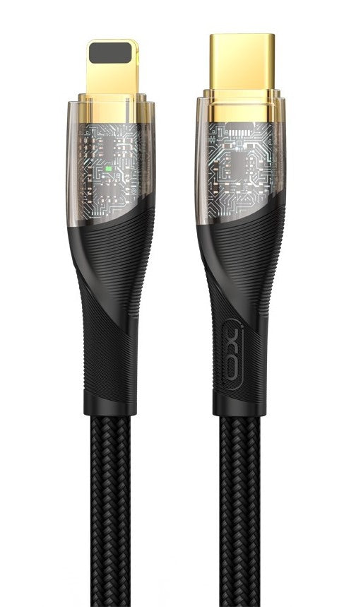 كابل XO NBQ223 شحن سريع Type-C إلى لايتنينج iOS
