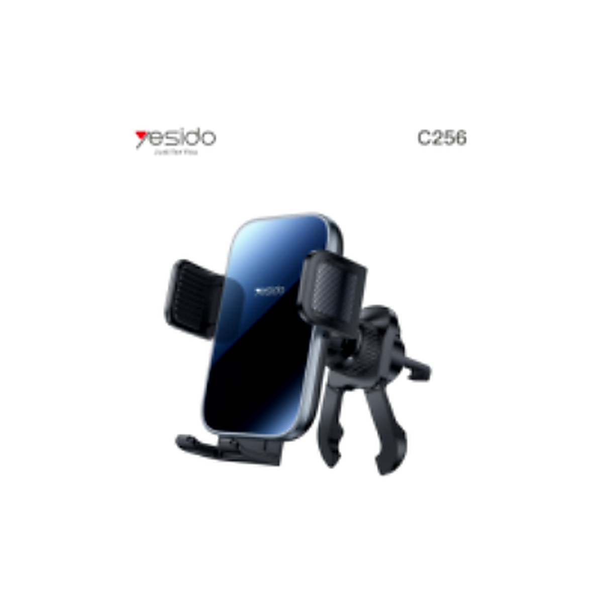 YESIDO C256 Tempered glass panel Air Vent Car holder