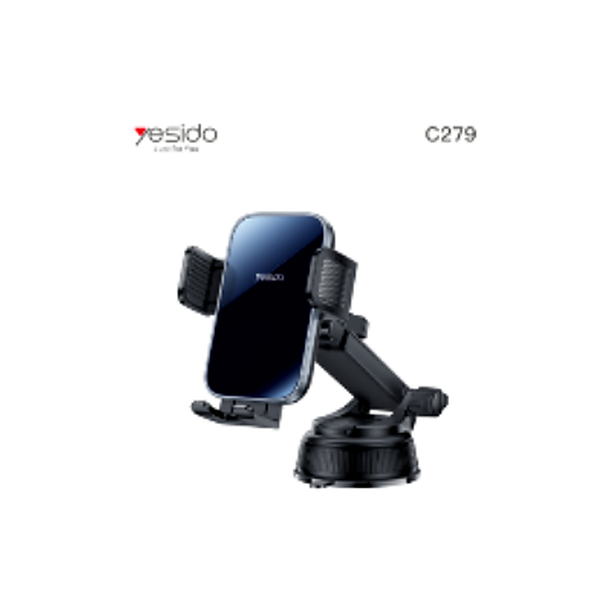 YESIDO C279 Suction-cup glass clip holder