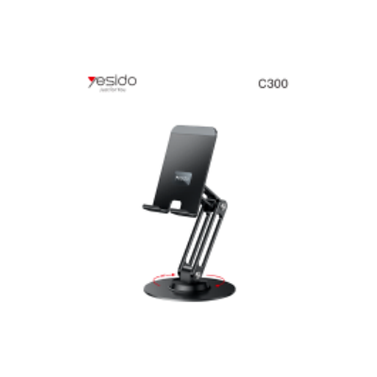 YESIDO C300 Alloy rotating desktop stand