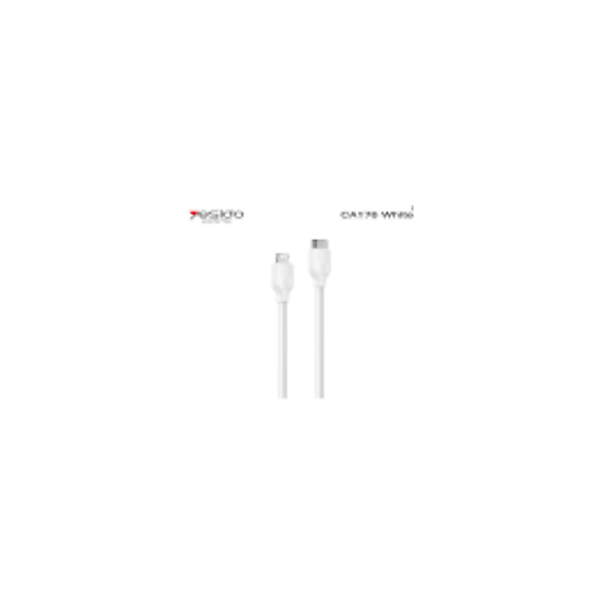 YESIDO CA176 white C-L cable 27W PVC
