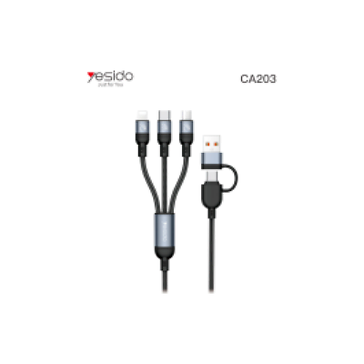 YESIDO CA203 4IN1 CABLE