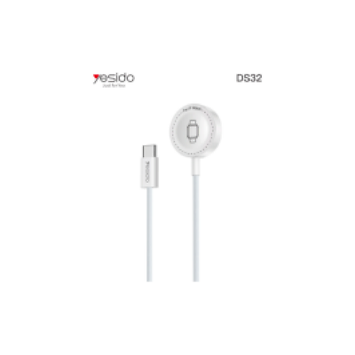 YESIDO DS32 2.5W Apple Watch Wireless Charger Type-C Port