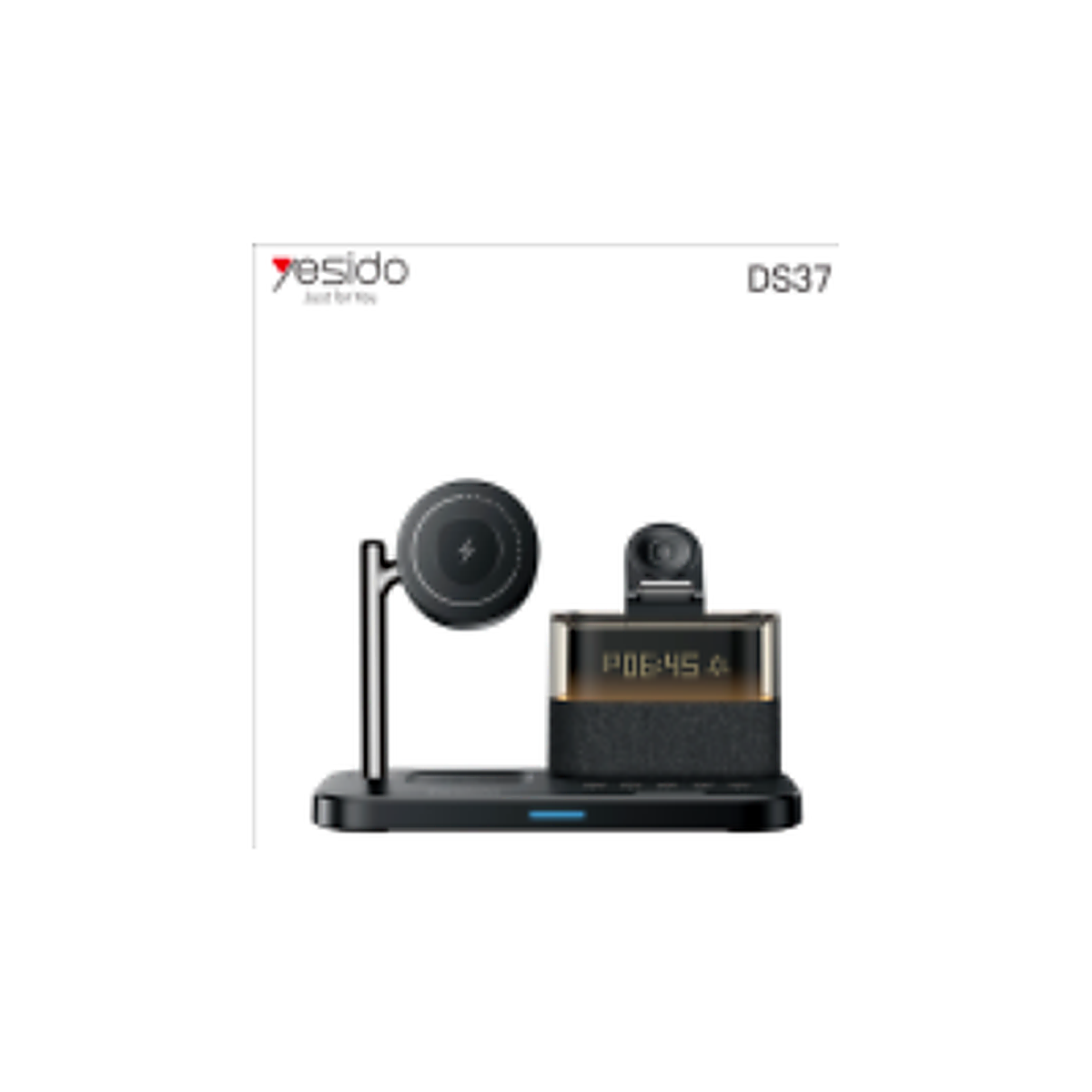 YESIDO DS37 6-in-1 Desktop Wireless Charger