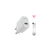 YESIDO YC111 USB-A QC3.0 18W Home charger EU (A TO C cable)