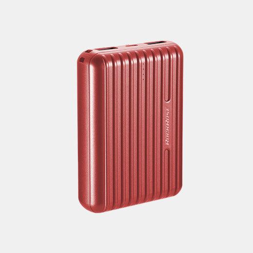 RockRose Andes 10S Power Bank 10000mAh Fast Charge & Compact - Red