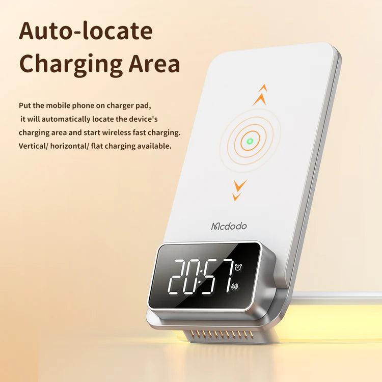 Mcdodo Mg Series Desktop Wireless Charger Multifunctional - White