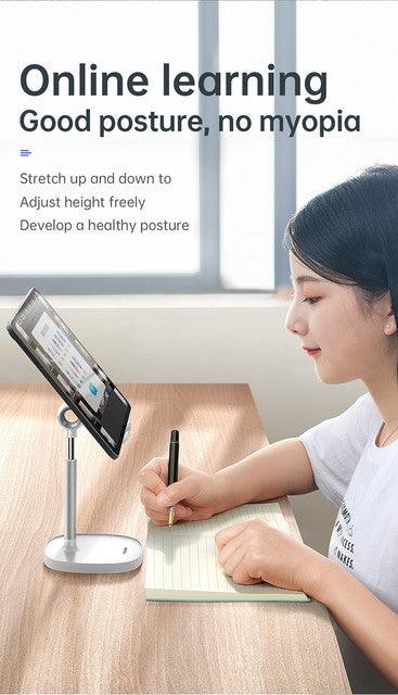 Mcdodo Phone & Tablet Holder Adjustable and Sturdy Stand  - Black & White