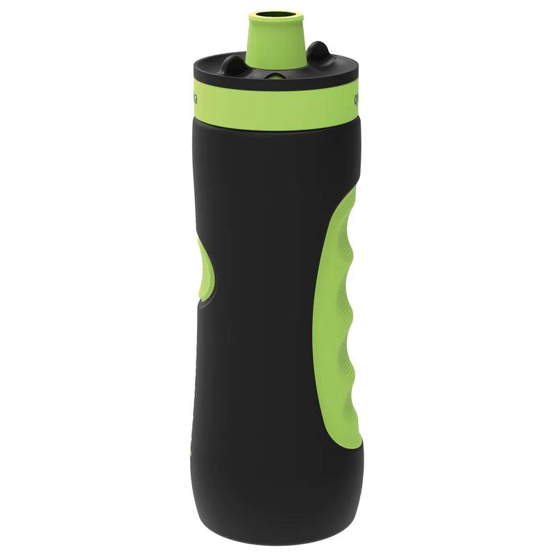 QUOKKA sport bottle sweat black lime 680 ml