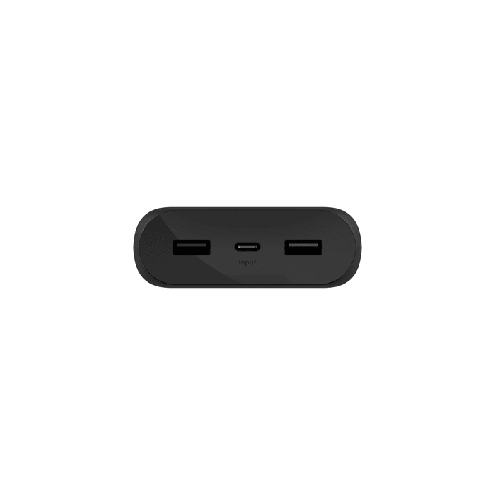 Belkin BoostCharge Power Bank 20,000 mAh USB C Charger - Black